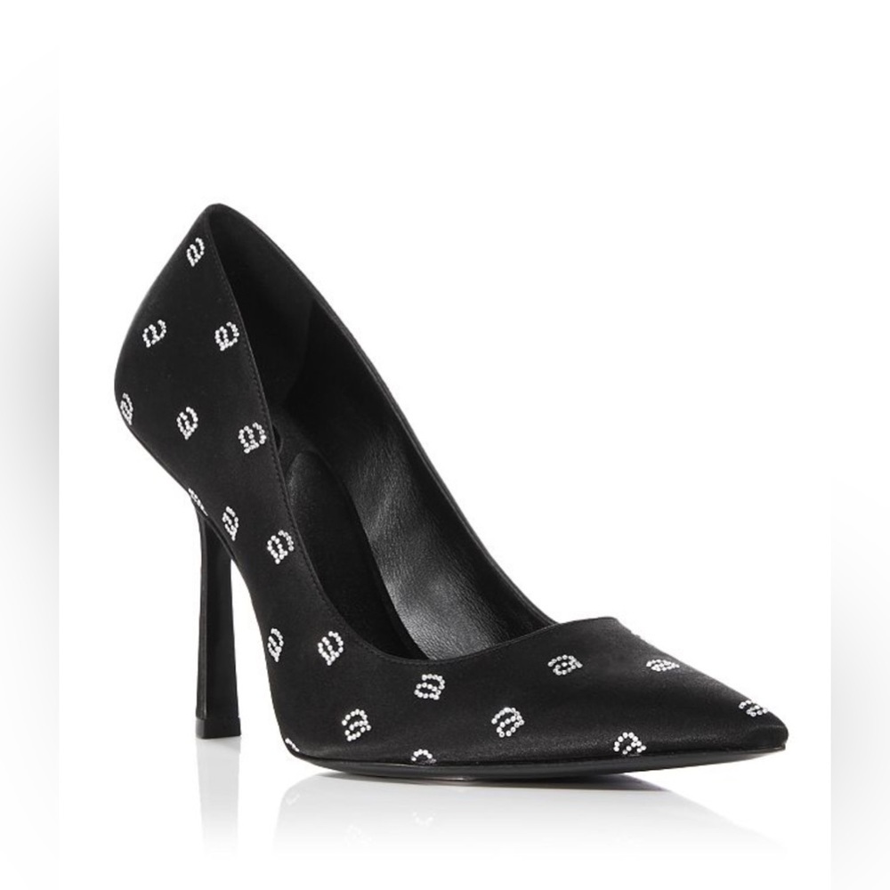Alexander Wang
Women's Delphine Crystal Logo Embellished Pumps